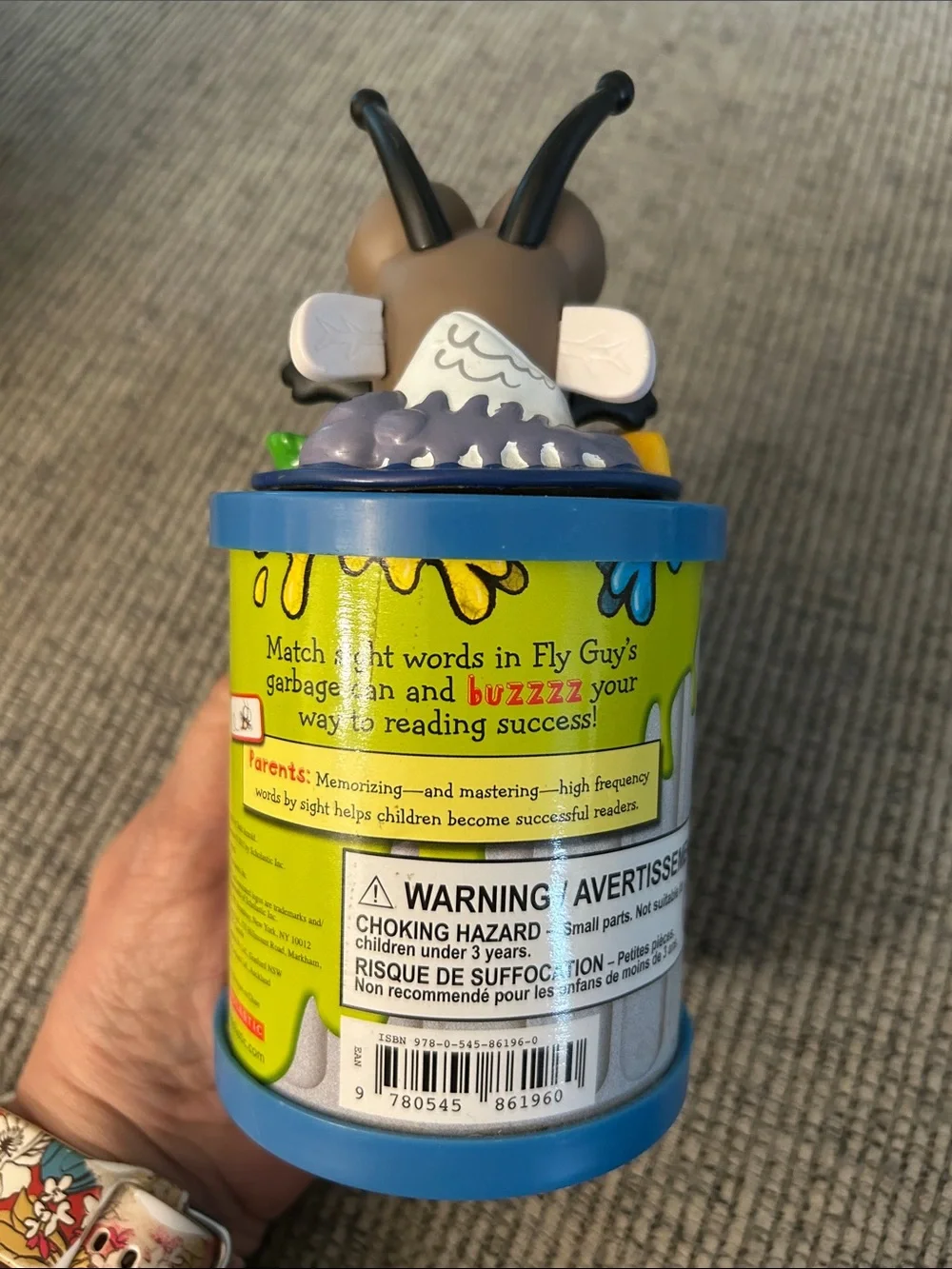 Fly Guy’s buzz words game in a crazy little container - 67 mini word cards